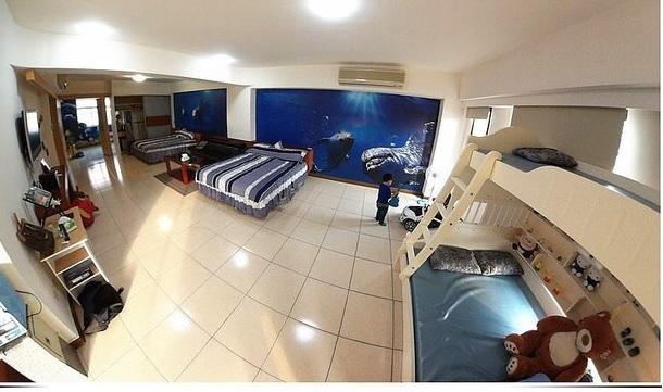 Dolphin Castle Bed and Breakfast Donggang Buitenkant foto